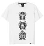 Tres Amigos T shirt in white