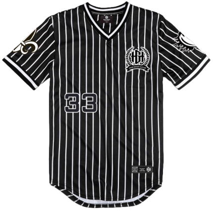 Home Grown Hustler Pinstripe Jersey – No. 33