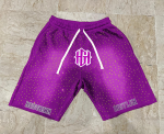 Home Grown Hustler Terry cotton Diamond Shorts - view 3
