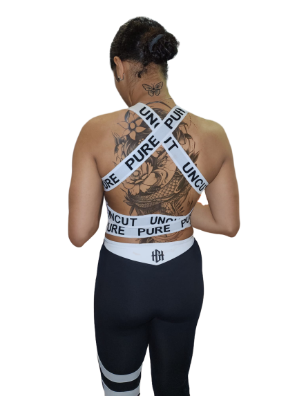 Home Grown Hustler “Pure & Uncut” Women’s Two-Piece Activewear Set