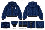 Legacy Zip women's cropped hoodie details: hood, ribbed cuff, cropped hem, zipper, pocket